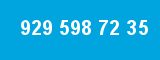929 598 72 35 929 598 72 35